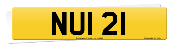 Registration number NUI 21